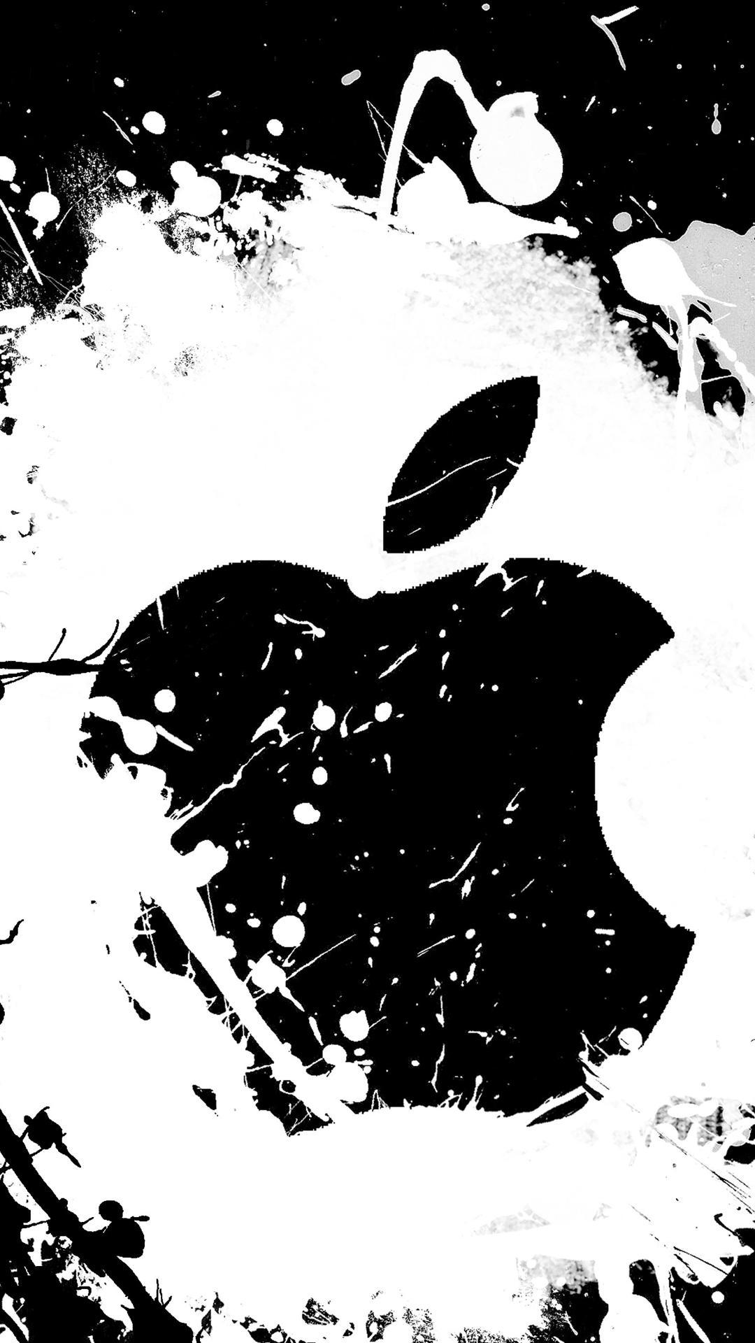 Iphone 7 Black Apple Logo - HD Wallpaper 