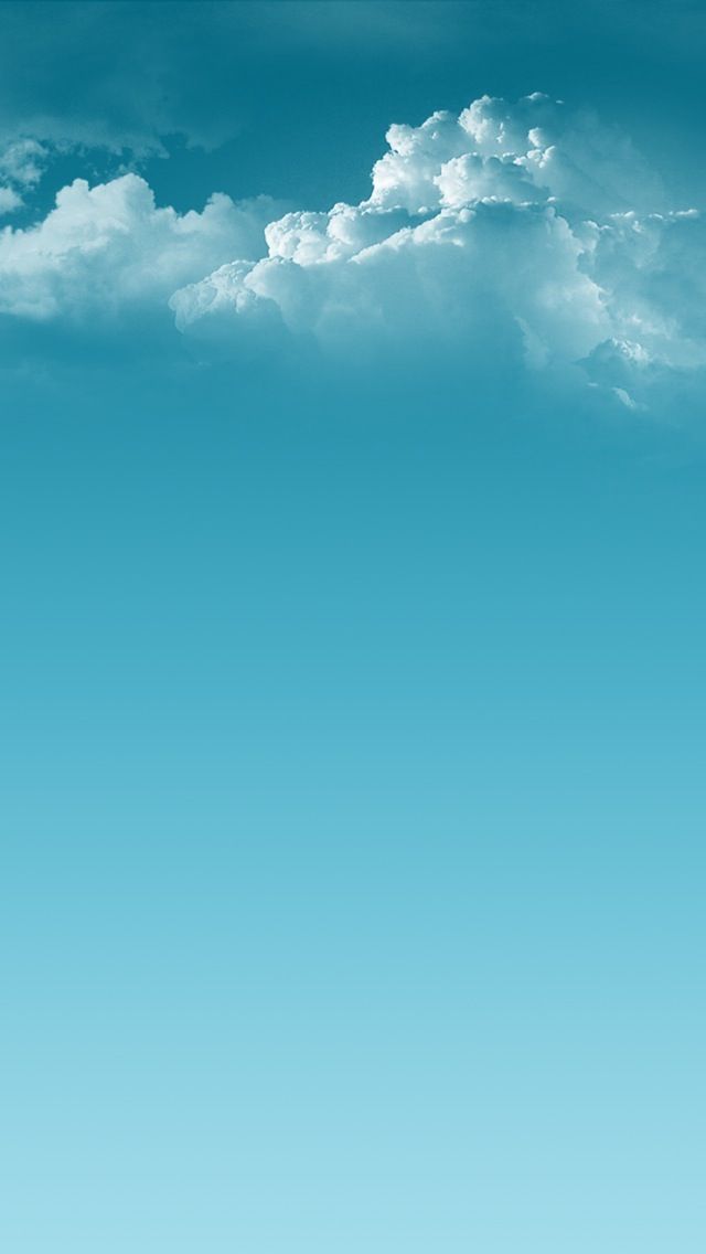 Blue Sky Wallpaper Iphone 7 - HD Wallpaper 