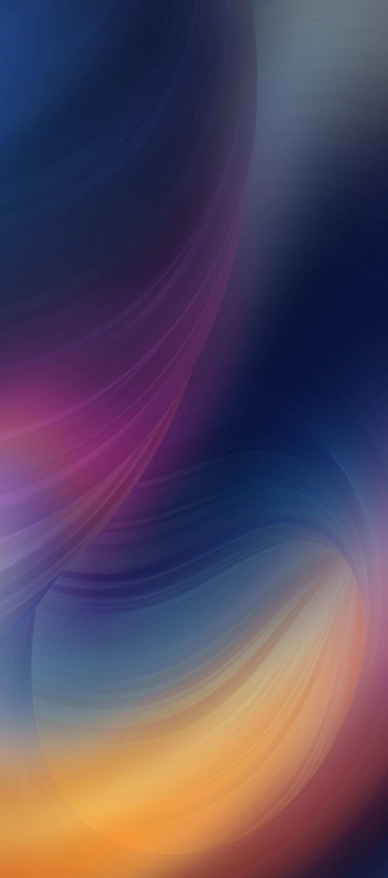 1242x2808, Ios 11, Iphone X, Purple, Blue, Clean, Simple, - Huawei Mate 10 Pro - HD Wallpaper 