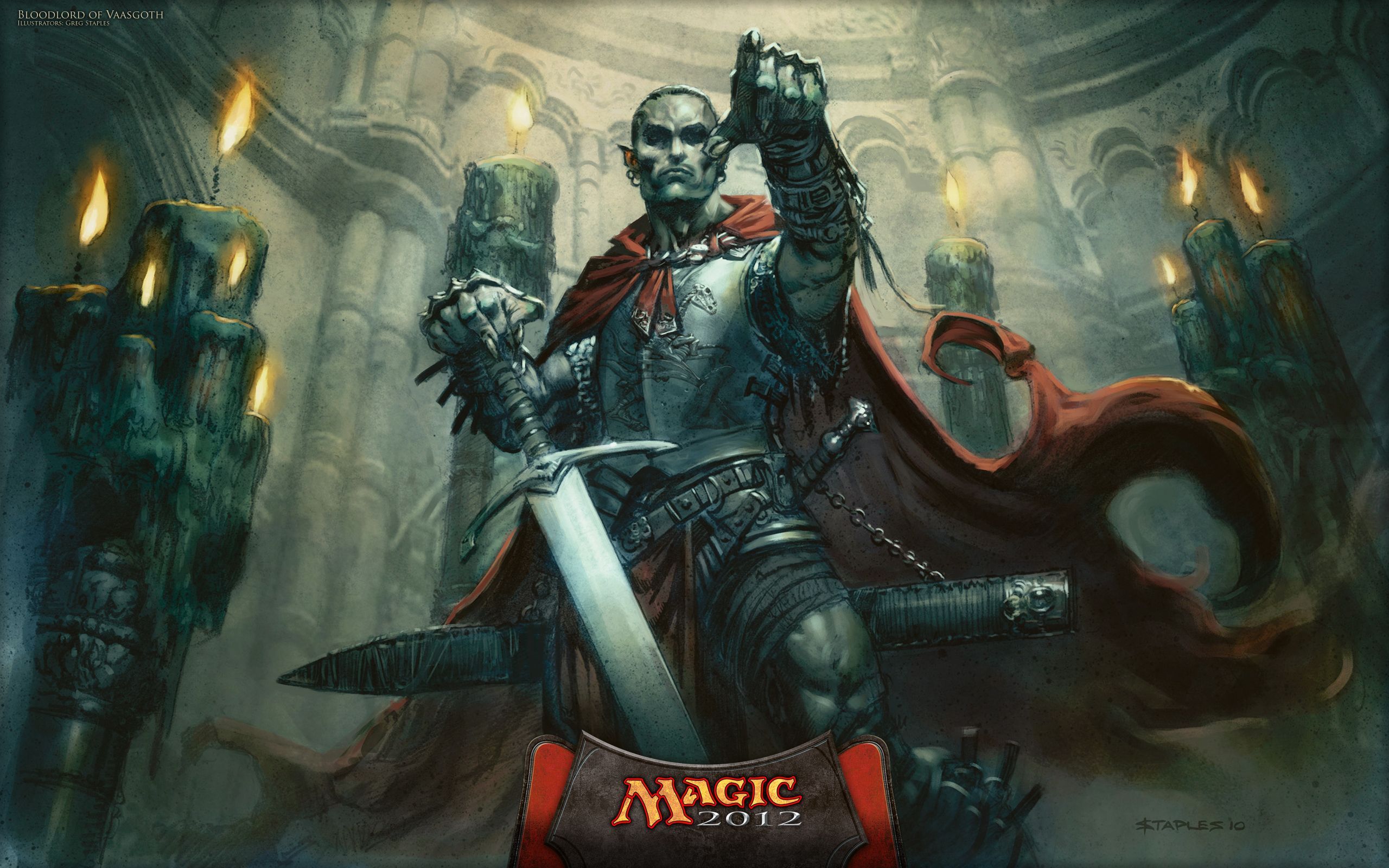 Magic The Gathering Vampire Wallpaper Blood Lord Wallpaper - Bloodlord Of Vaasgoth - HD Wallpaper 