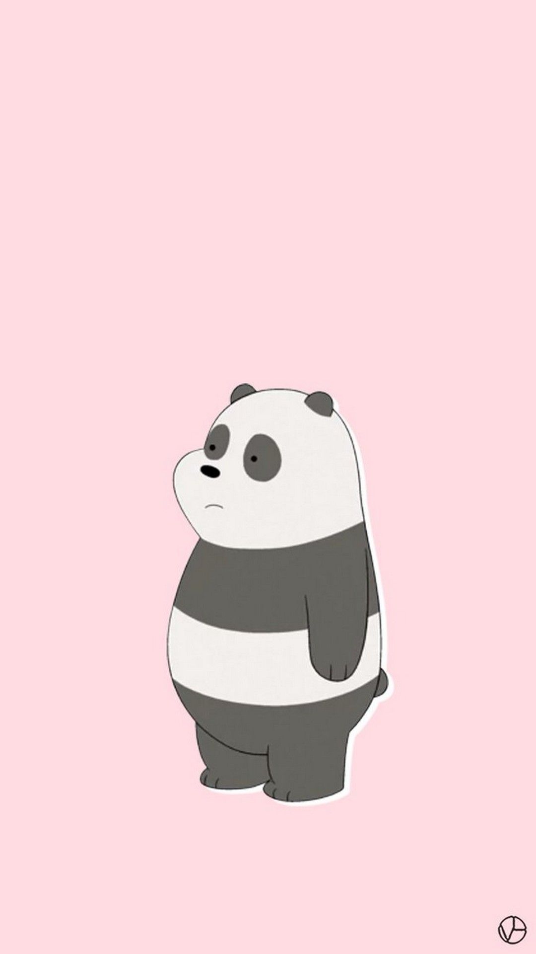 Cute Panda Wallpaper Mobile - Panda We Bare Bears Character - HD Wallpaper 