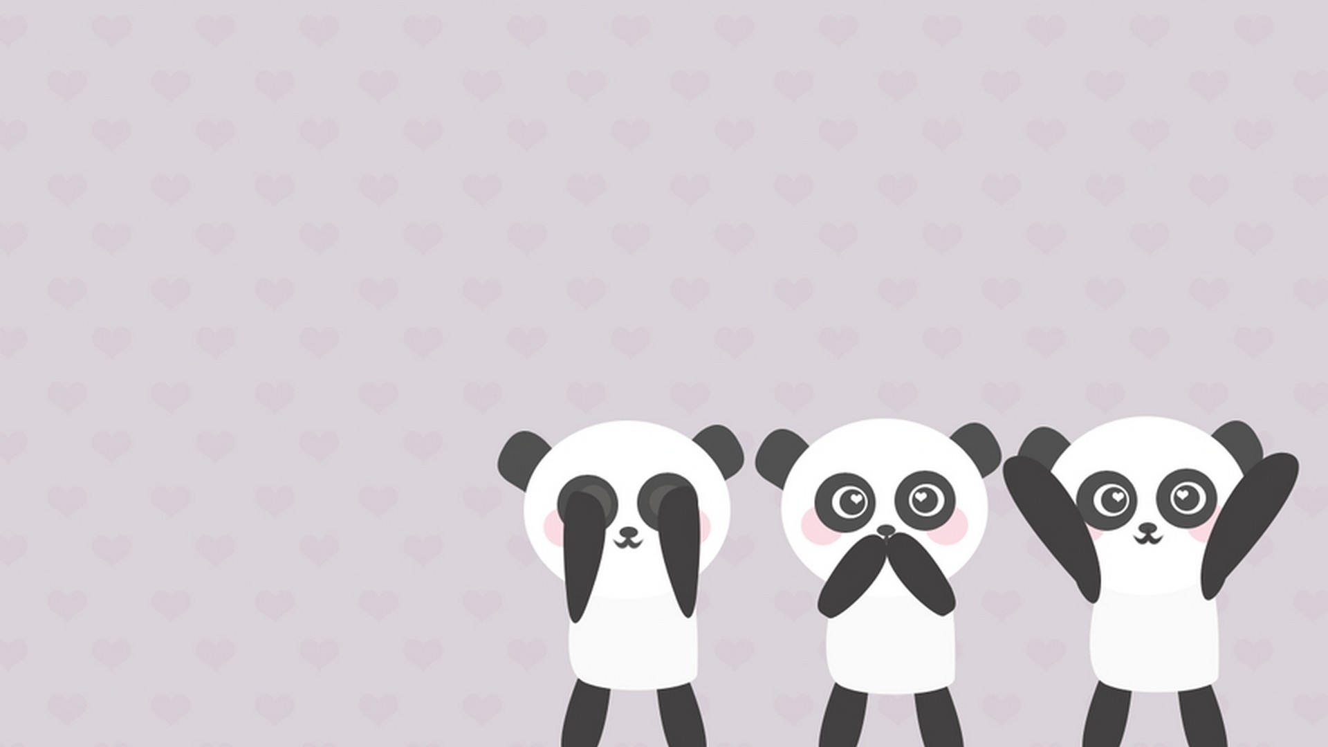 Cute Panda Wallpaper Cartoon - Panda Wallpaper For Desktop Hd - HD Wallpaper 