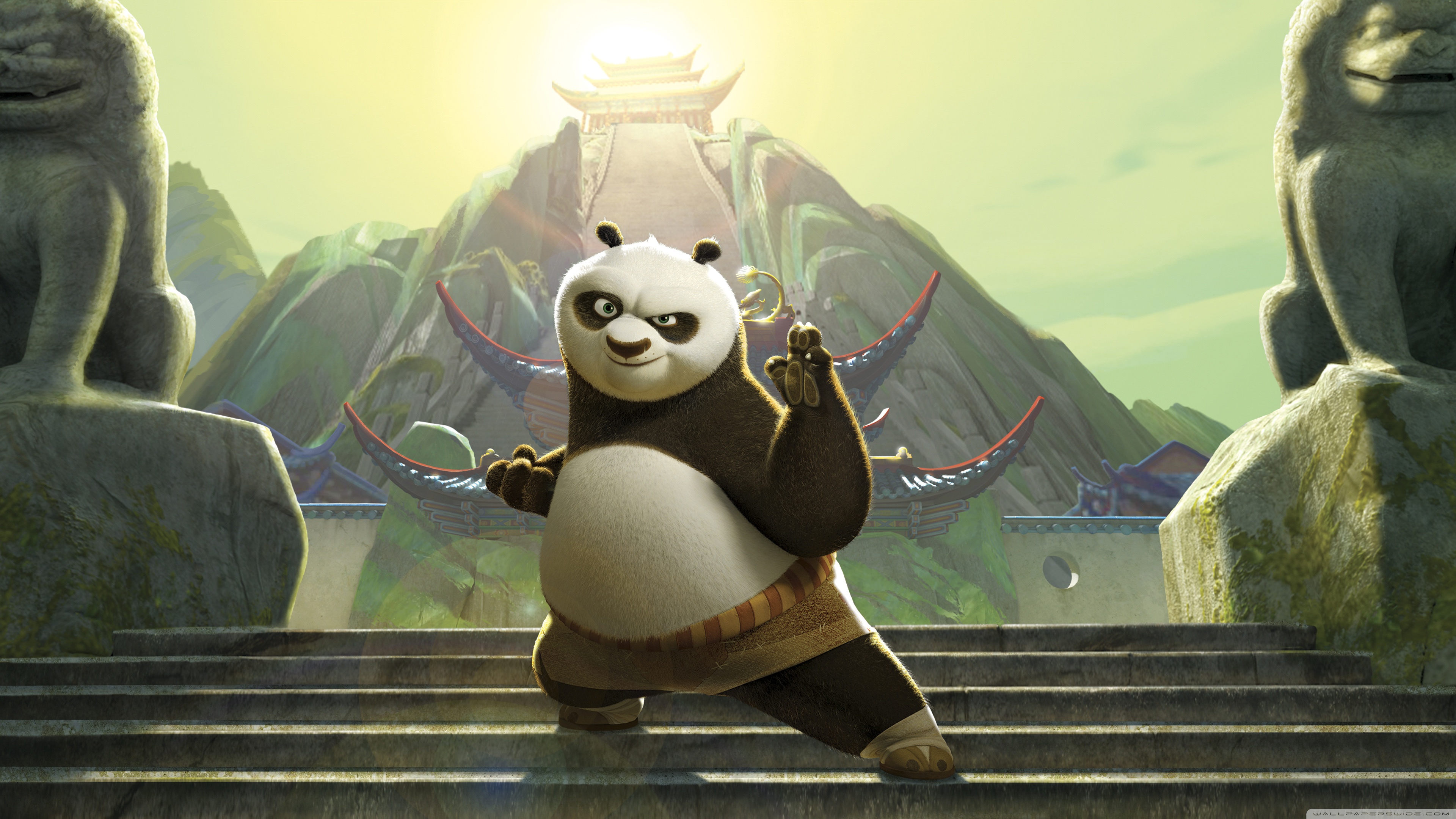Kung Fu Panda 4k - HD Wallpaper 
