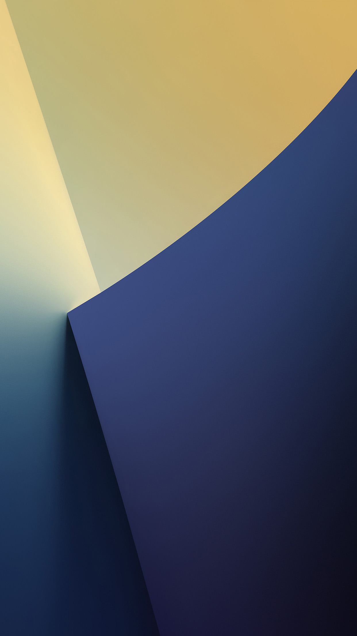 Blue And Yellow Iphone - HD Wallpaper 