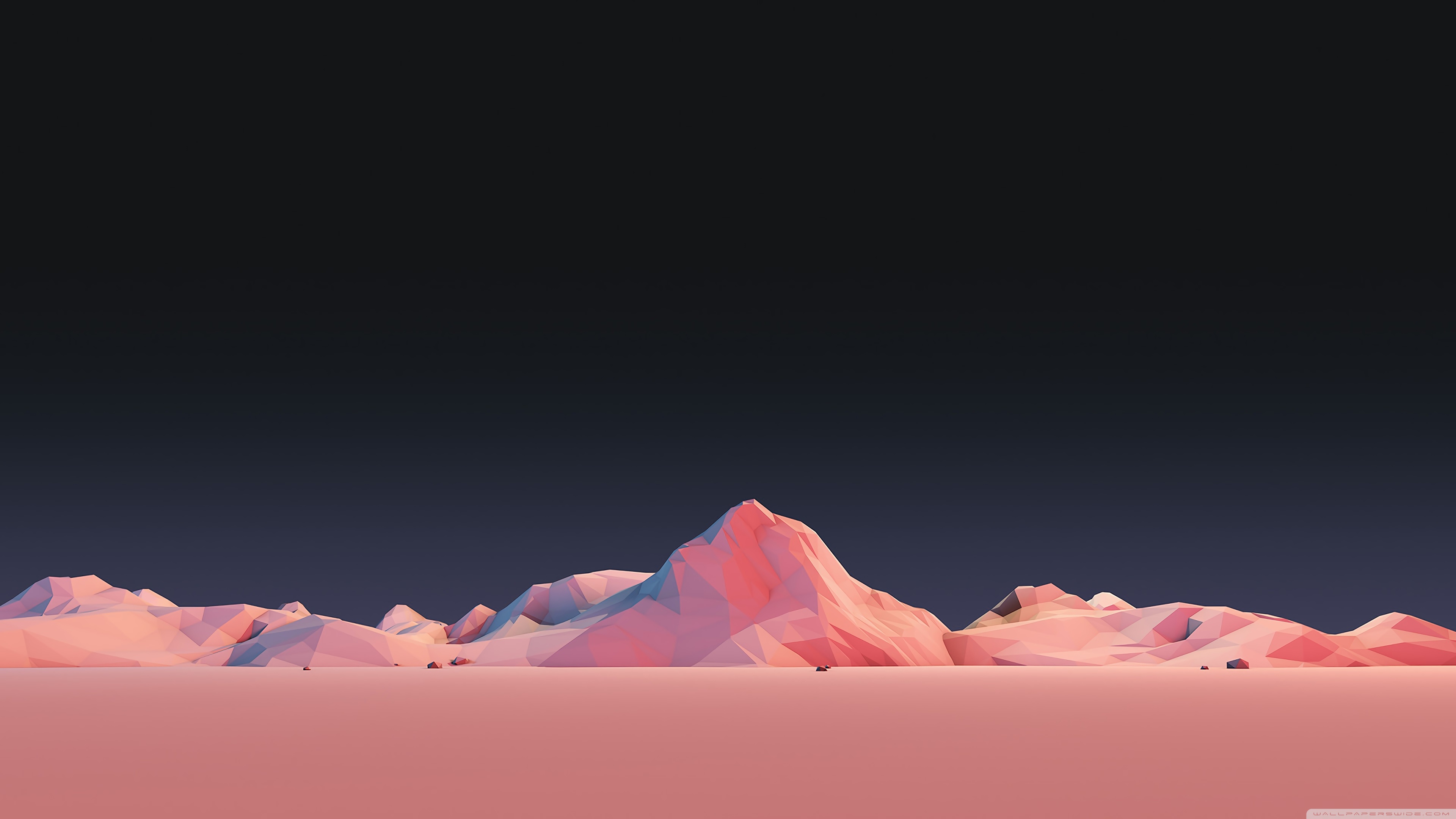 Landscape Low Poly - HD Wallpaper 