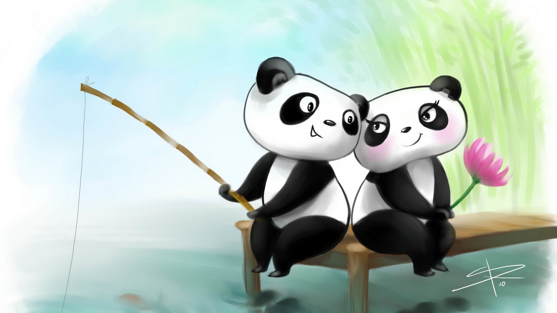 Cute Couple Panda Wallpaper - Cute Panda Couple Cartoon - 1920x1080 Wallpaper Cute Couple Panda Wallpaper - Cute Panda Couple Cartoon - 1920x1080 Wallpaper