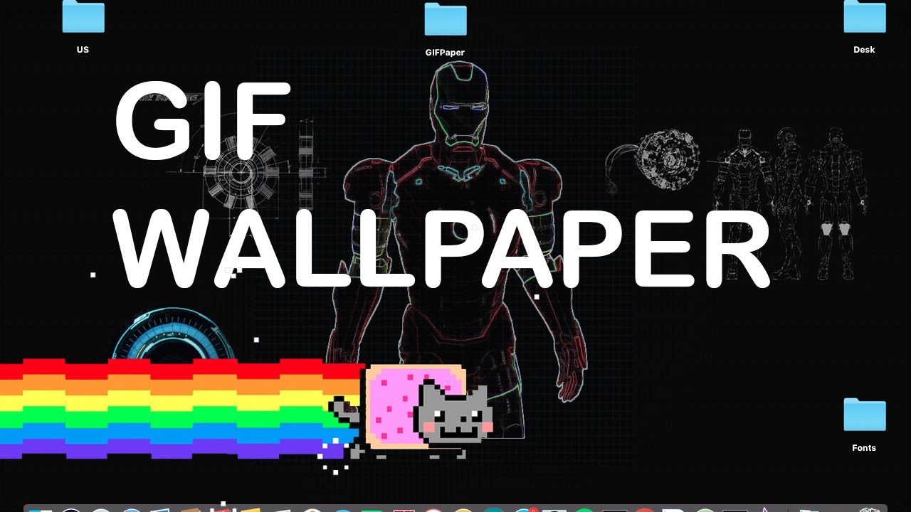 Gif Wallpaper Macbook Pro - HD Wallpaper 