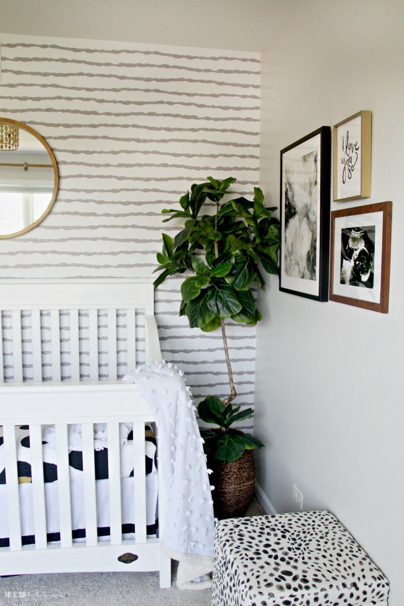 Sophisticated Neutral Nursery Reveal - Baby Nursery - HD Wallpaper 