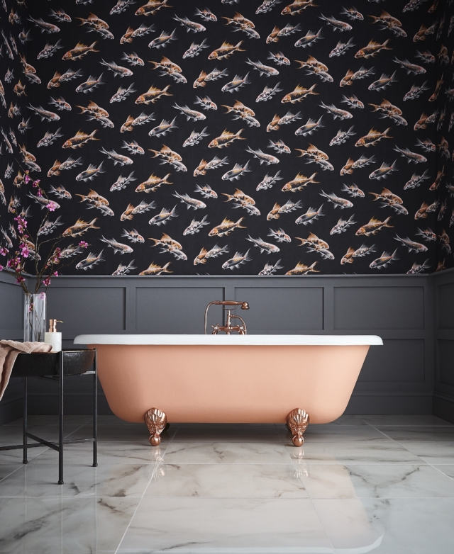 Bathroom - Graham And Brown Wallpaper Bathroom - HD Wallpaper 