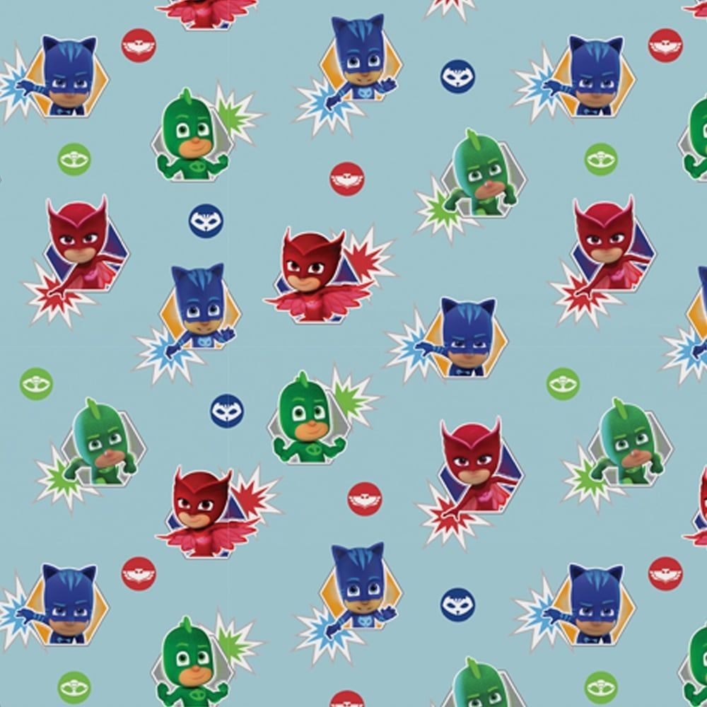 Official Pj Masks Childrens Wallpaper Catboy Owlette - Pj Masks Wall Paper - HD Wallpaper 