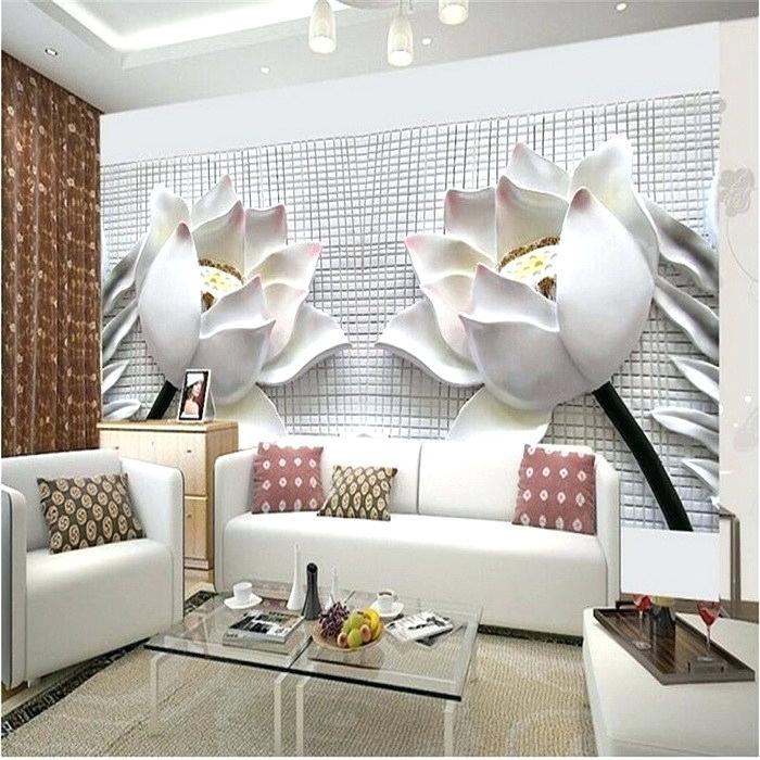 3d Wallpaper Designs For Living Room Living Room Wallpaper - 3d Wall With Light Background - HD Wallpaper 
