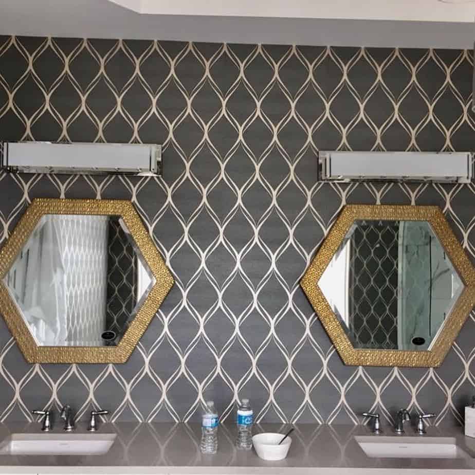 Bathroom Wallpaper - Tile - HD Wallpaper 