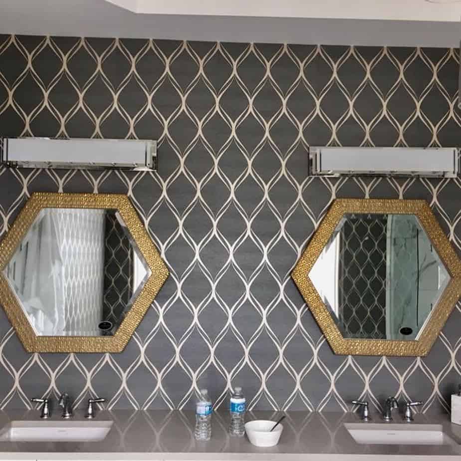 Bathroom Wallpaper Tile 924x924 Wallpaper Teahub Io