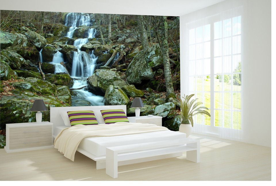 Bedroom 1 - Shenandohah Waterfall - HD Wallpaper 