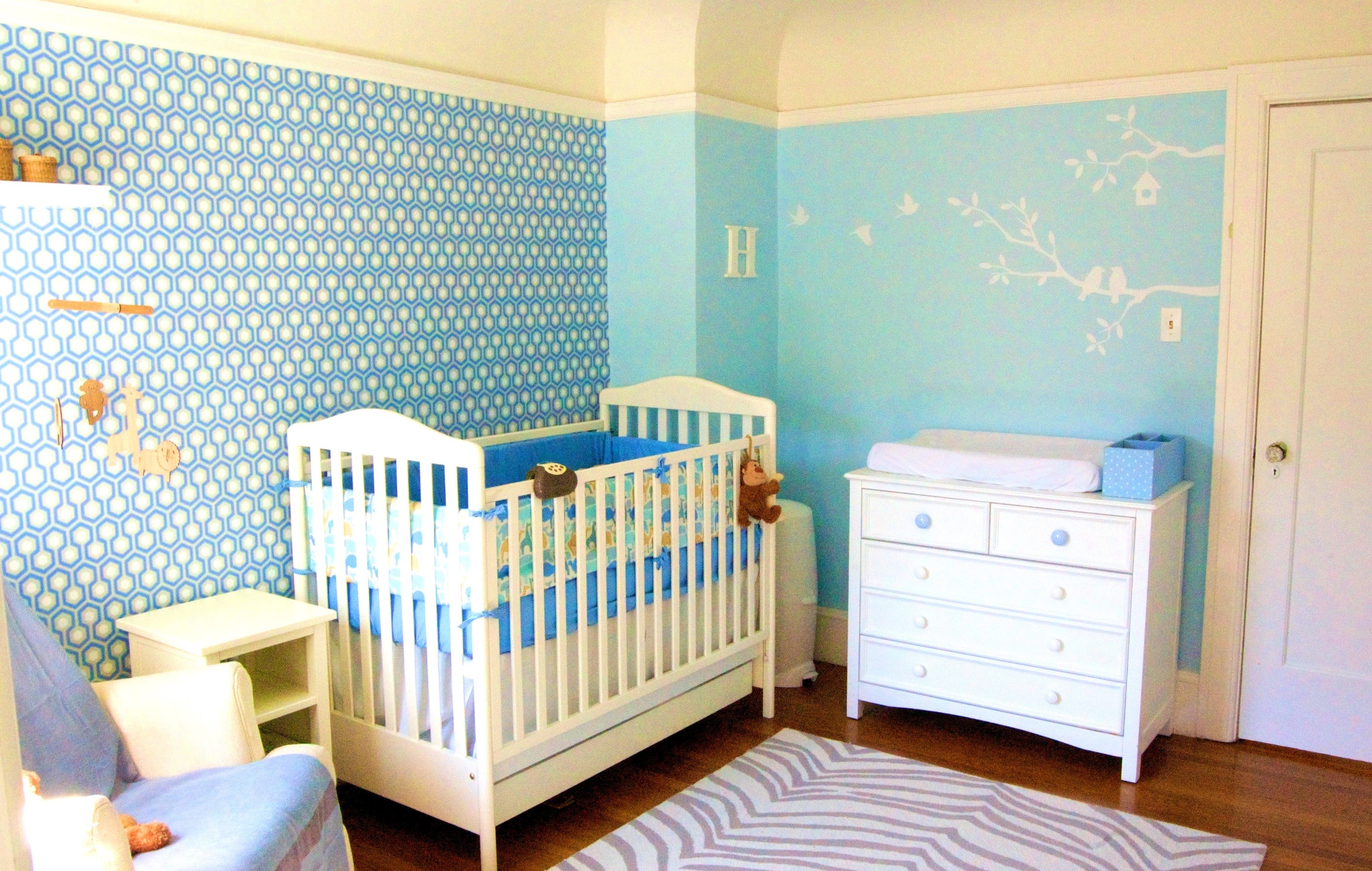 2832x1798, Download Baby Room Wallpaper Uk Gallery - Baby Room Wallpaper Blue - HD Wallpaper 