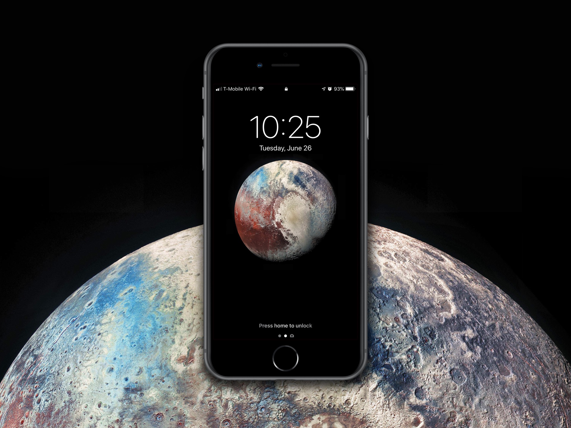 Pluto 8k - HD Wallpaper 