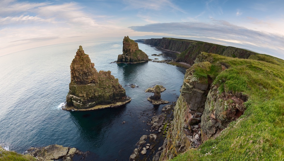 Scotland, North Sea, Duncansby Stacks, Scotland, North - Duncansby Head - HD Wallpaper 