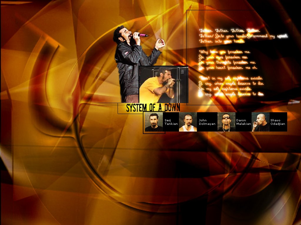 System Of A Down - Wallpaper - HD Wallpaper 