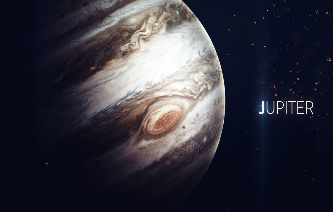 Photo Wallpaper Planet, Space, Jupiter, Art, Space, - Bluboo S8 Edge - HD Wallpaper 