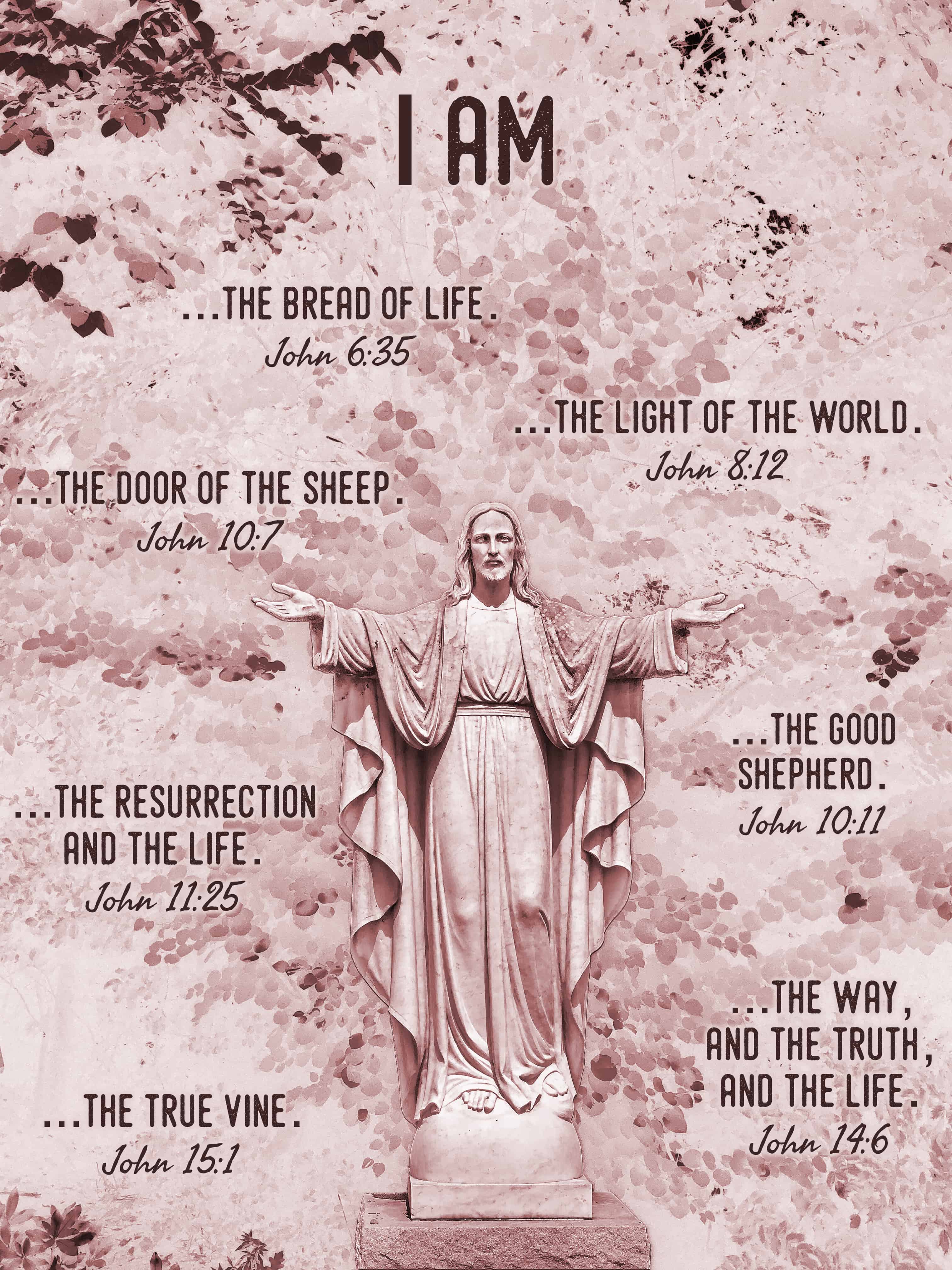 Seven I Am Sayings And Statements Of Jesus The Redeemer - Jesus The Redeemer - HD Wallpaper 