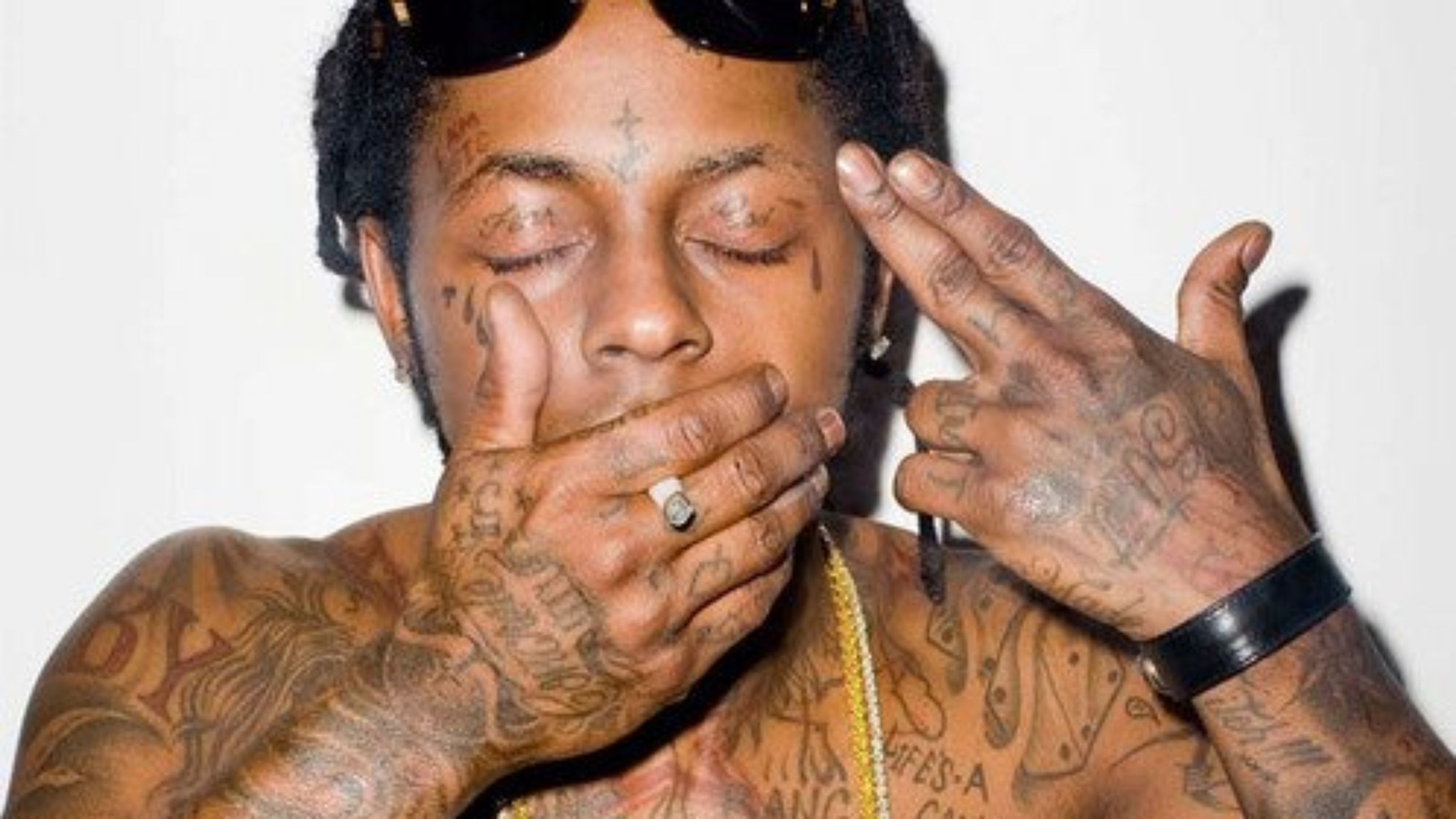 Lil Wayne Tattoos - HD Wallpaper 