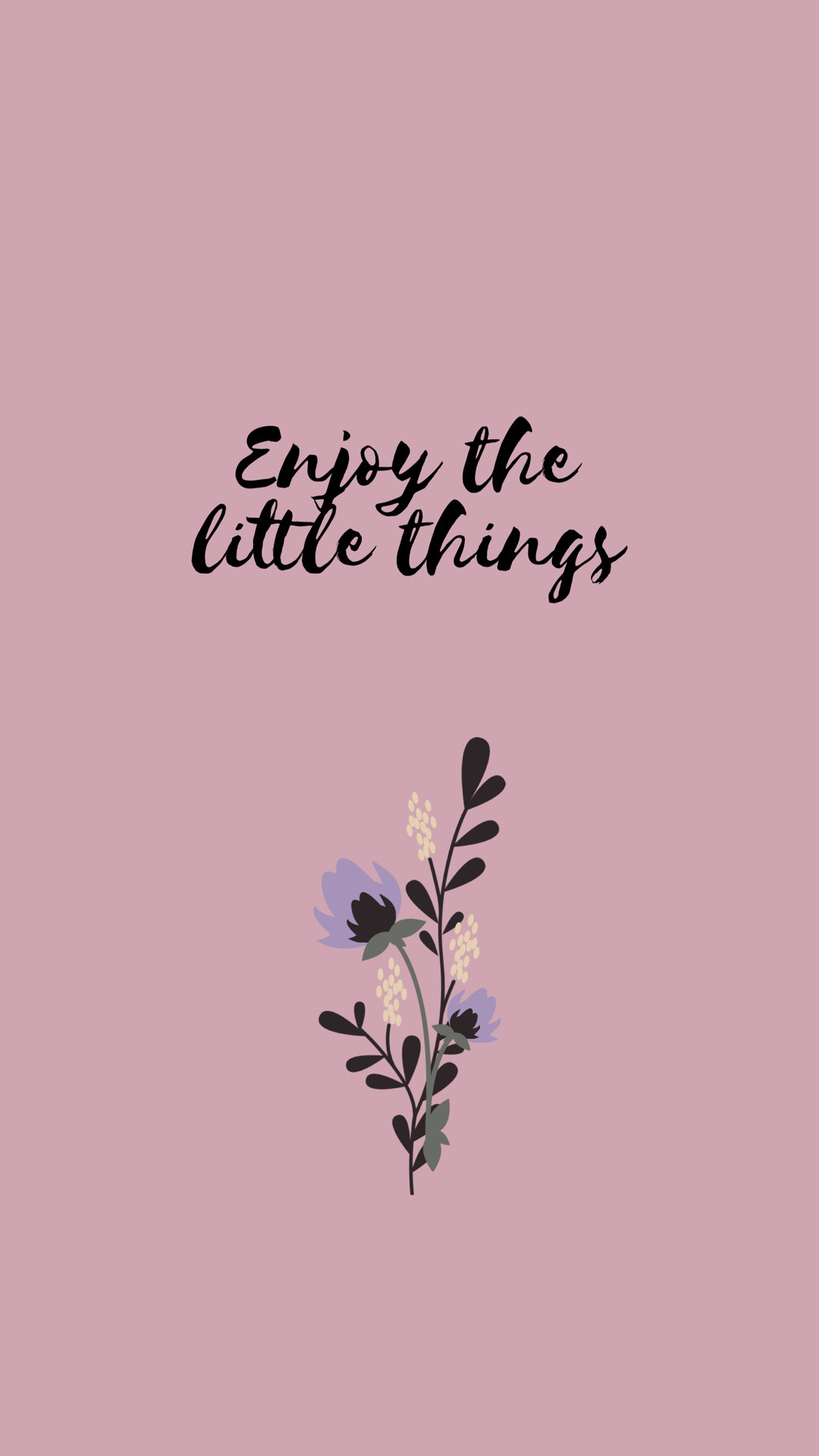 Quote Iphone Wallpaper Quote Phone Wallpapers 
 Data - Lobelia - HD Wallpaper 