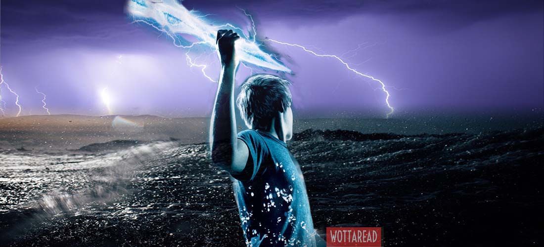 Percy Jackson Wallpaper - Percy Jackson And The Lightning - HD Wallpaper 
