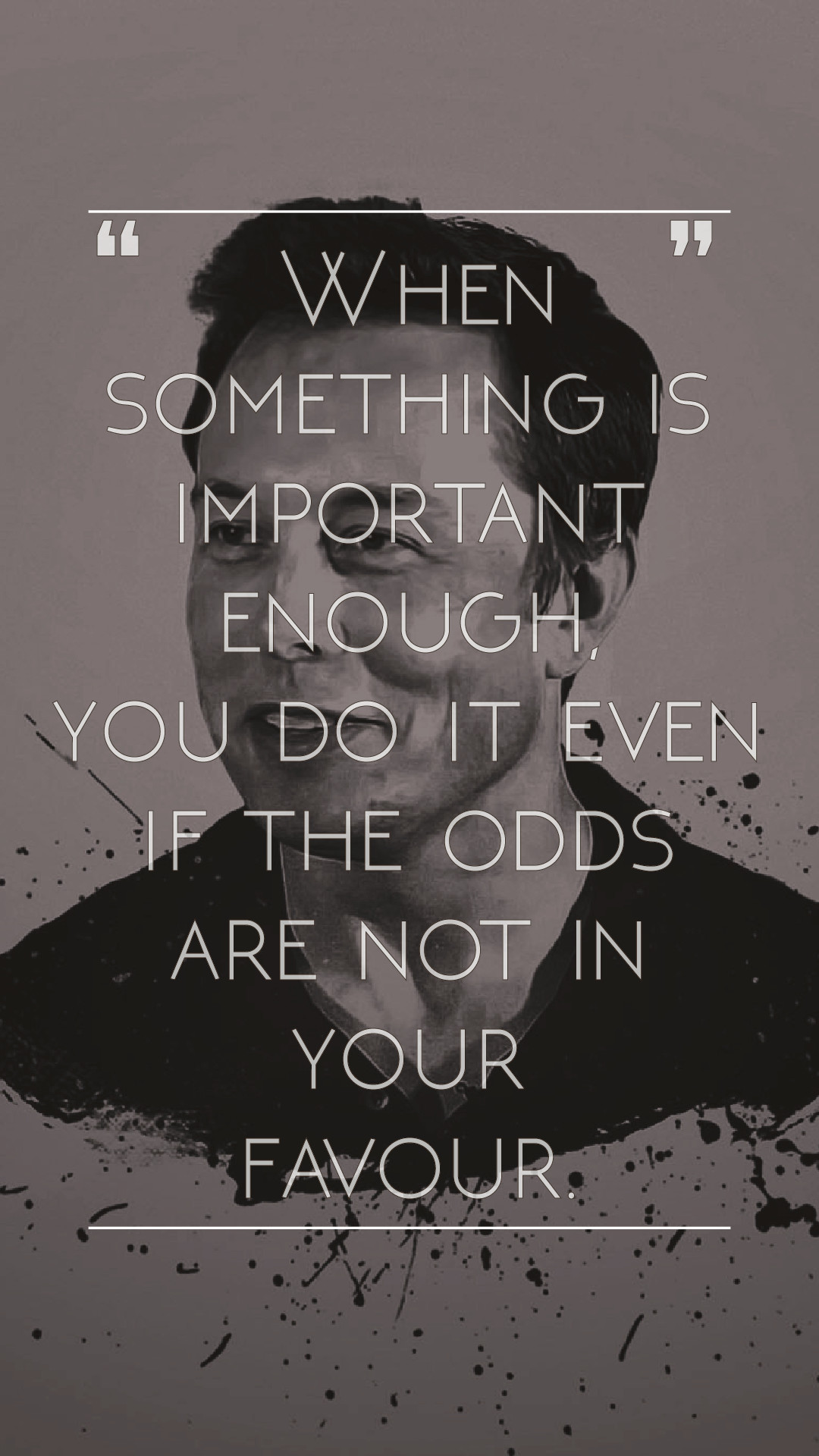 Whipped Up An Elon Musk Wallpaper With One Of His Famous - Elon Musk Wallpaper Phone - HD Wallpaper 