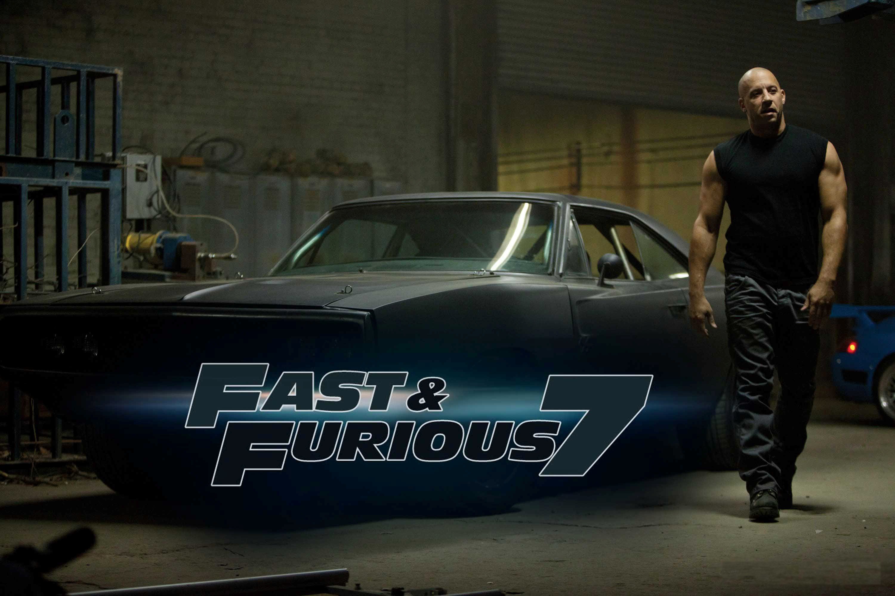 Vin Diesel In Hollywood Movie Furious 7 Hd Wallpapers - Dodge Charger 1970 Fast And Furious 6 - HD Wallpaper 