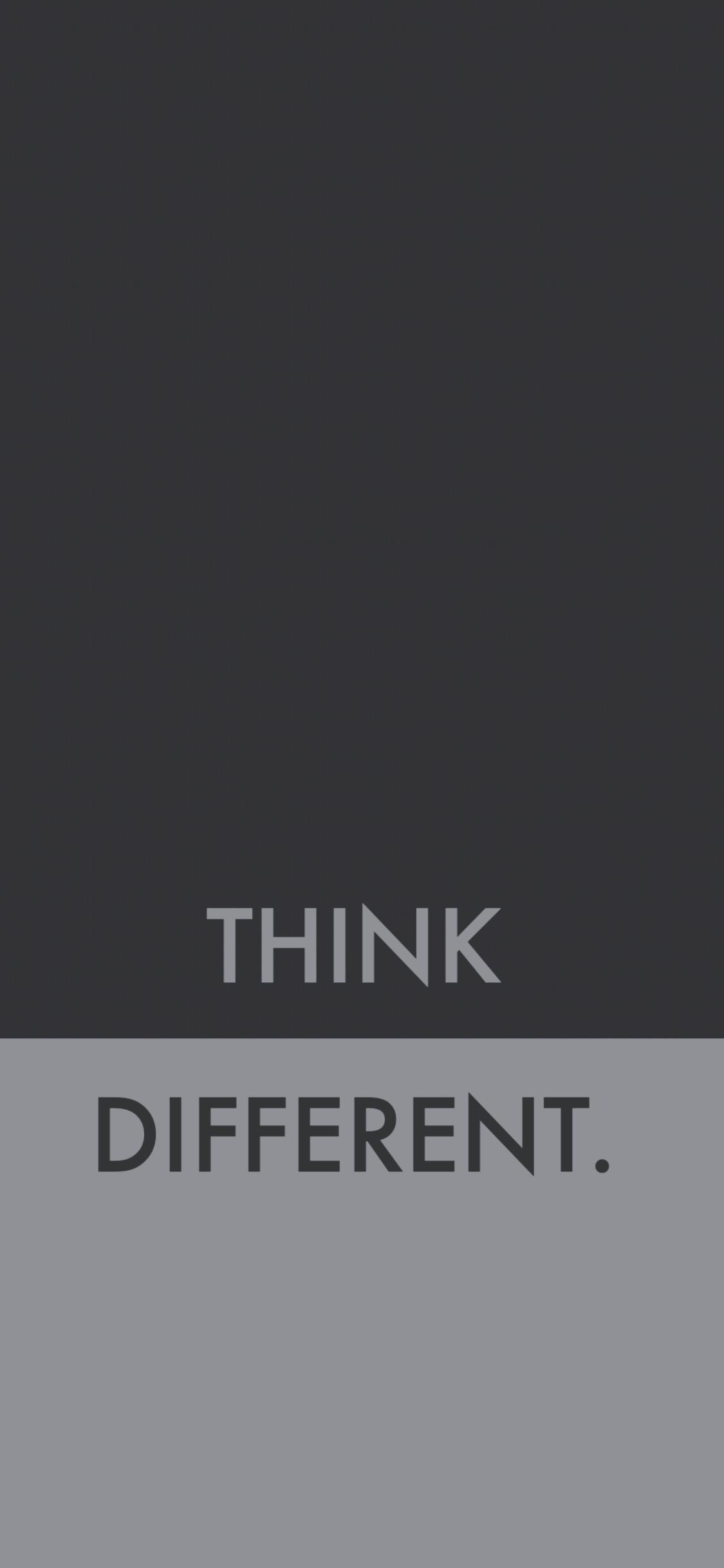Think Different Wallpaper For Iphone 1125x2436 Wallpaper Teahub Io
