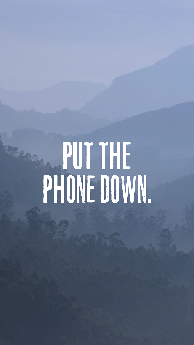 Stop Using Mobile Phone Quotes - HD Wallpaper 