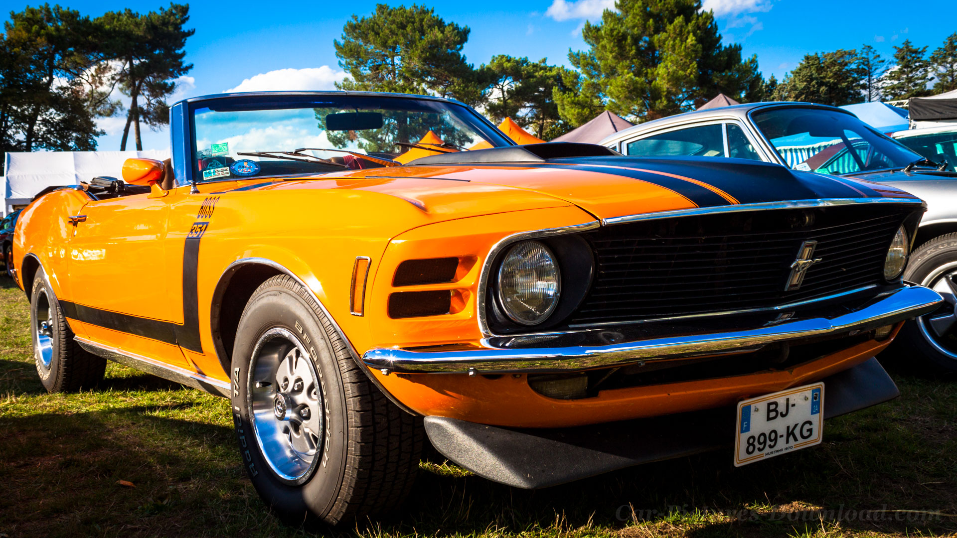 Mustang Hd Wallpaper - Mustang Old Car Hd - HD Wallpaper 