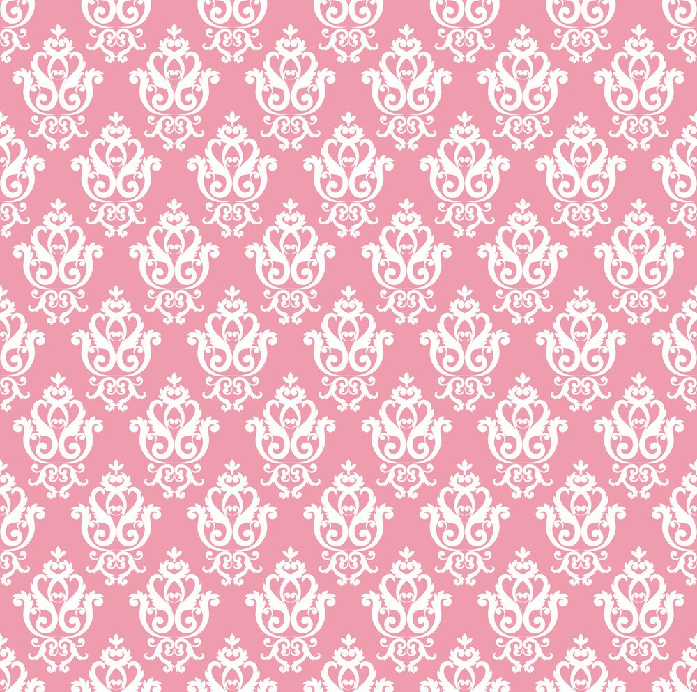 Background, Damask, And Floral Image - Pink Royal Pattern - HD Wallpaper 