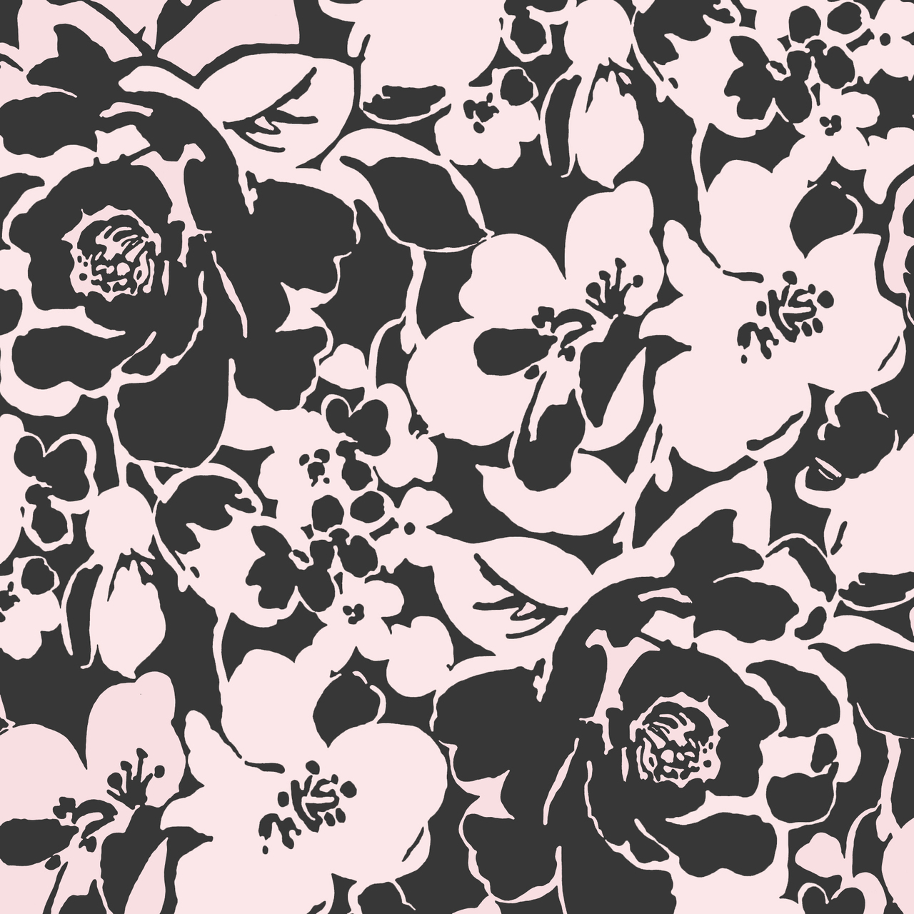 Black White And Pale Pink - HD Wallpaper 