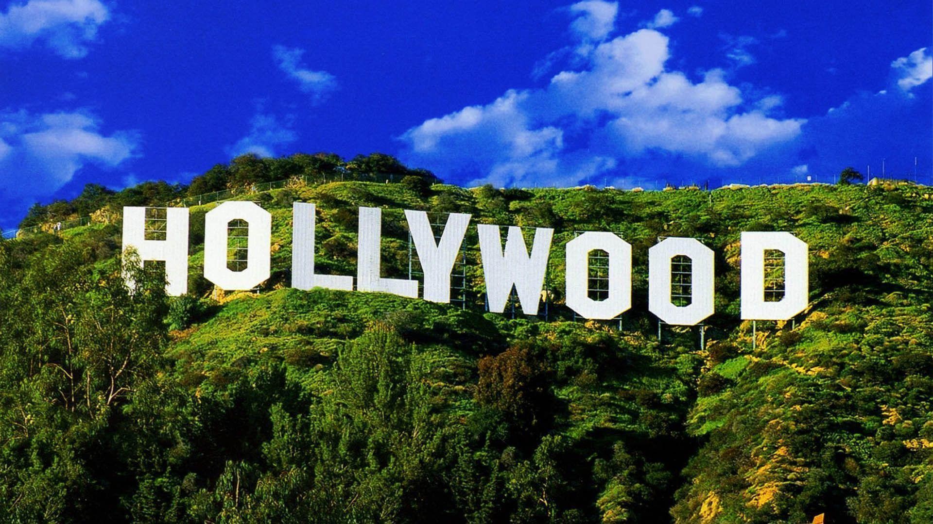 Hollywood Sign Wallpaper Wide Or Hd - Hollywood Sign Hd - HD Wallpaper 