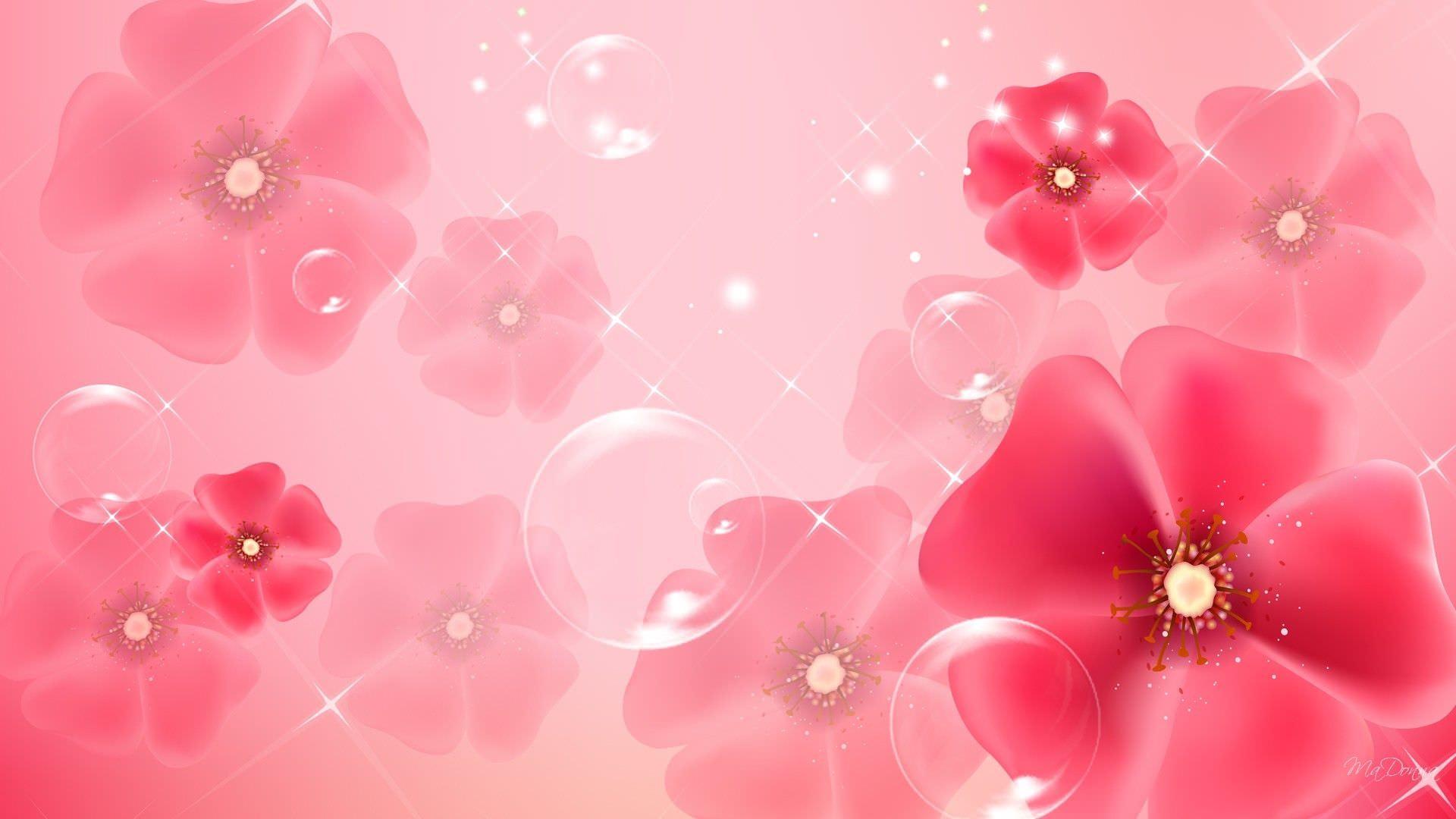 Wiki Light Pink Floral Wallpaper Pic Wpc008517 
 Data - Light Backgrounds Pink - HD Wallpaper 
