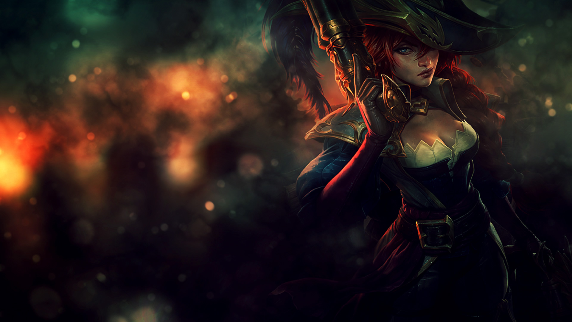 Captain Fortune Wallpaper By Kireaki - Miss Fortune Wallpaper Hd - HD Wallpaper 