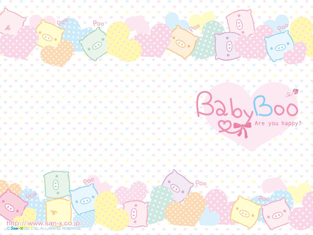 Baby Pink Wallpaper Designs - Monokuro Boo Baby - HD Wallpaper 