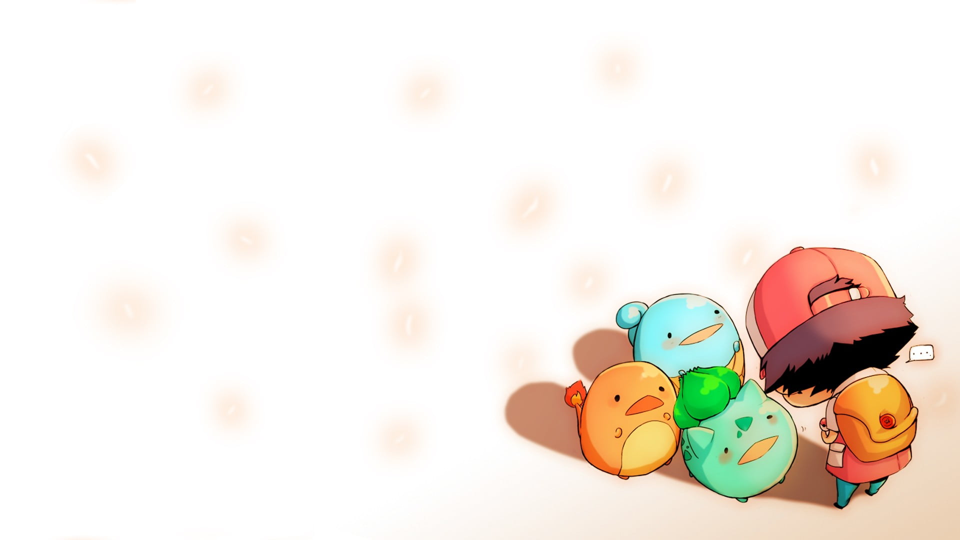 Desktop Wallpaper Chibi Pokemon - HD Wallpaper 