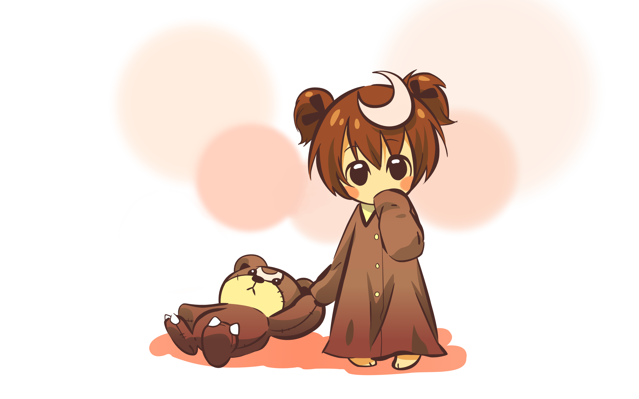cute anime teddy bear