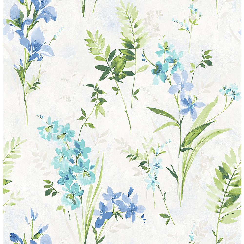 Watercolor Flower Wallpaper Pastel - HD Wallpaper 