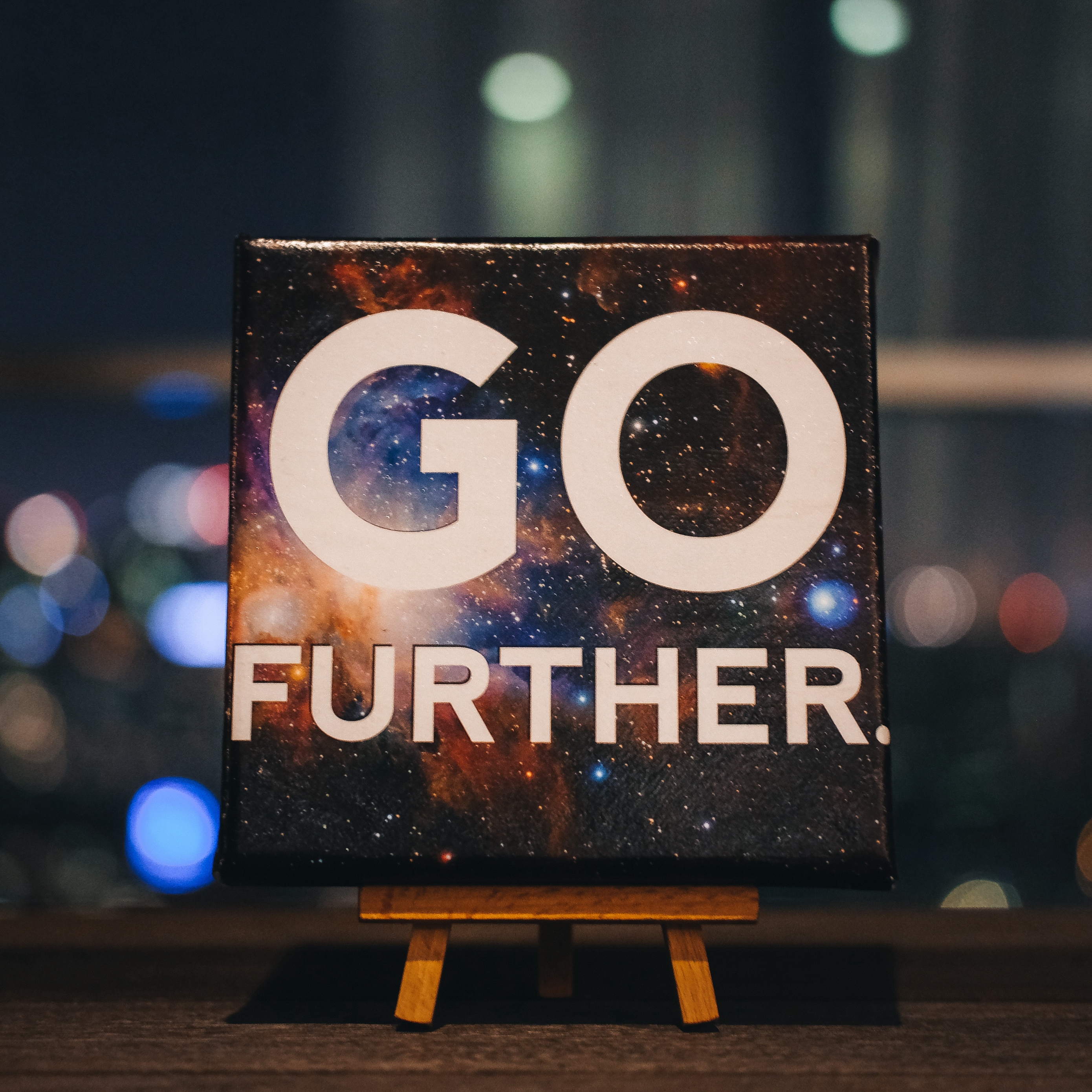 Wallpaper Inscription, Motivation, Picture - Night - HD Wallpaper 