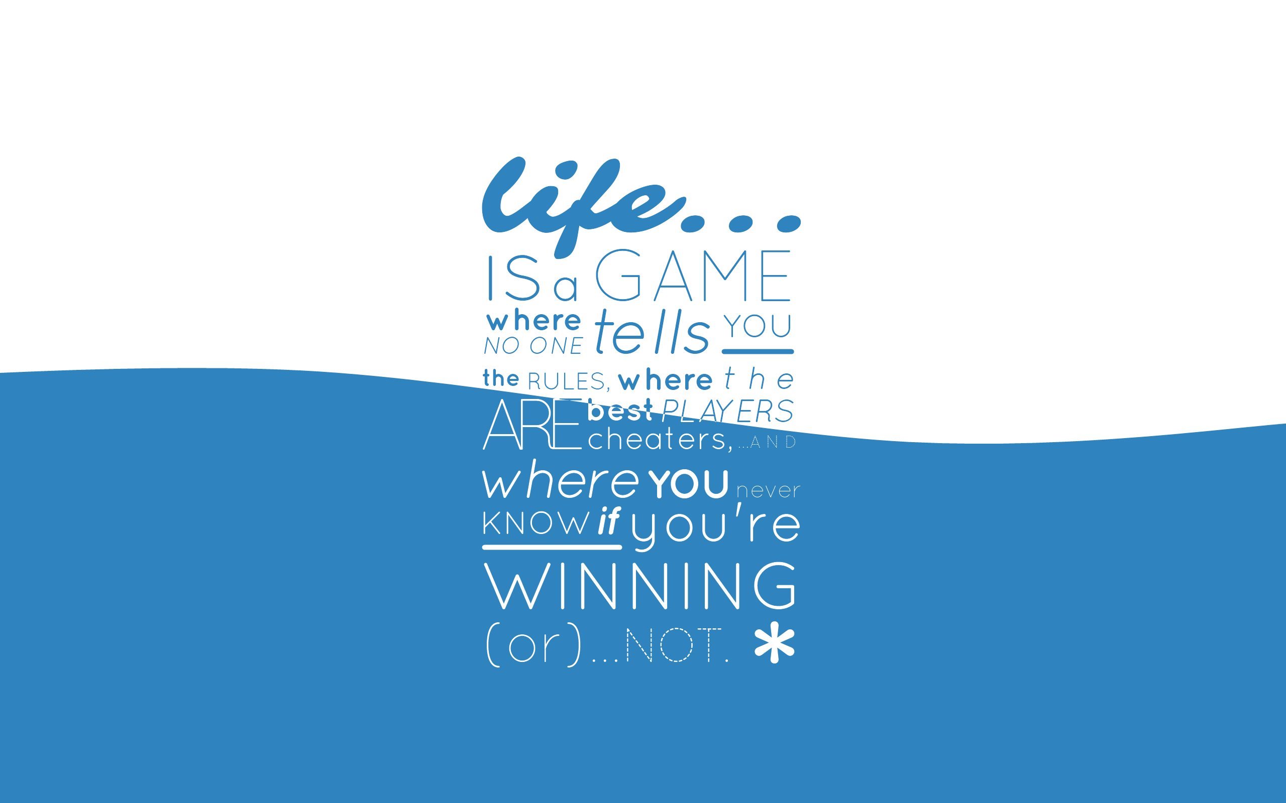 Quotes, Life Is A Game, Quotes Wallpaper, Quotes About - Graphic Design - HD Wallpaper 