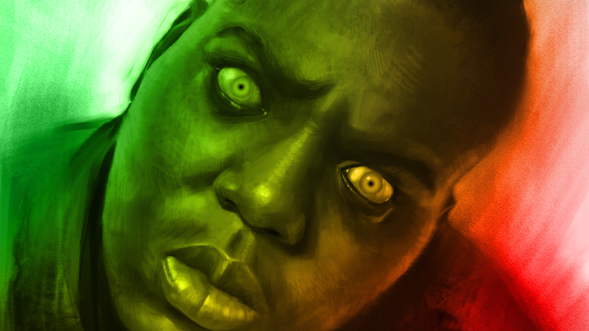 Biggie Smalls Big Eyes - HD Wallpaper 