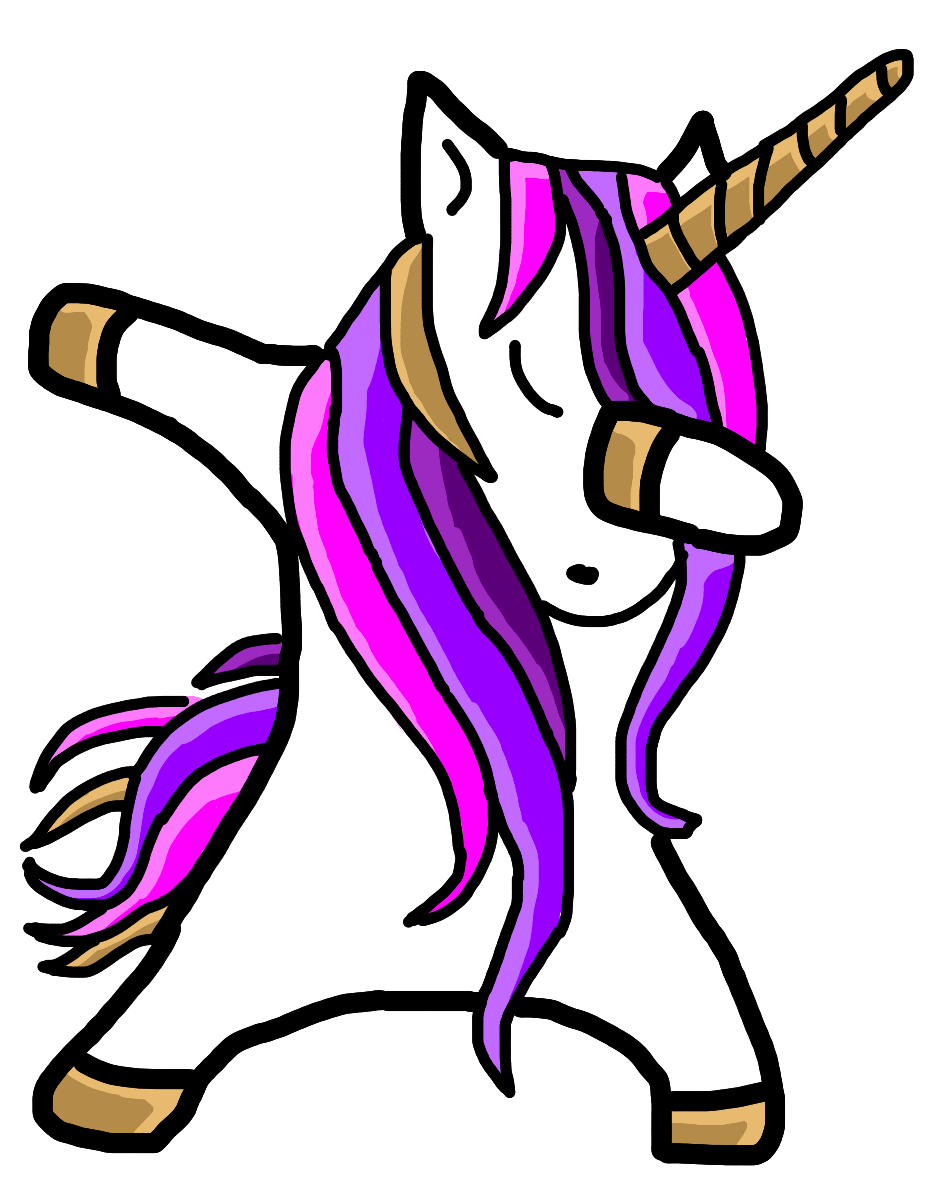 Dab Transparent Background - Dabbing Unicorn No Background - HD Wallpaper 