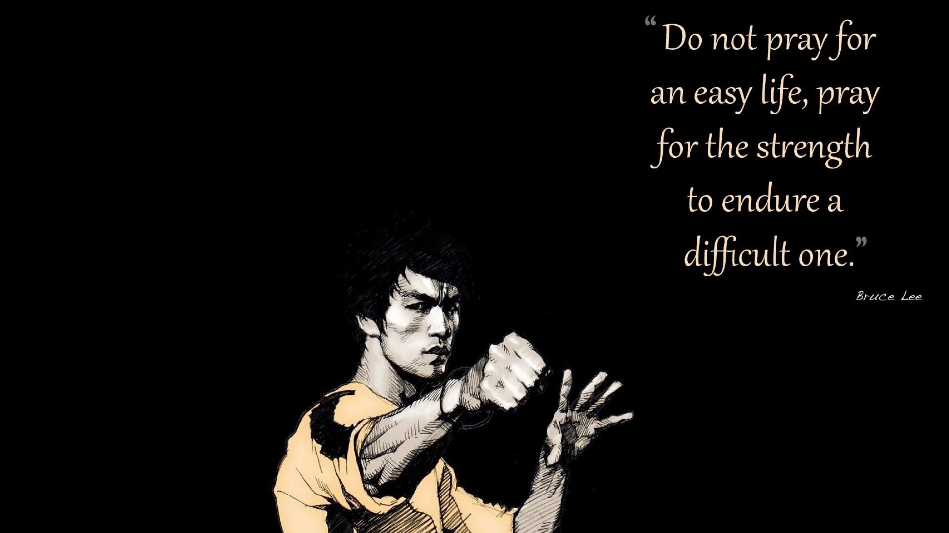 Bruce Lee Quotes Hd - HD Wallpaper 