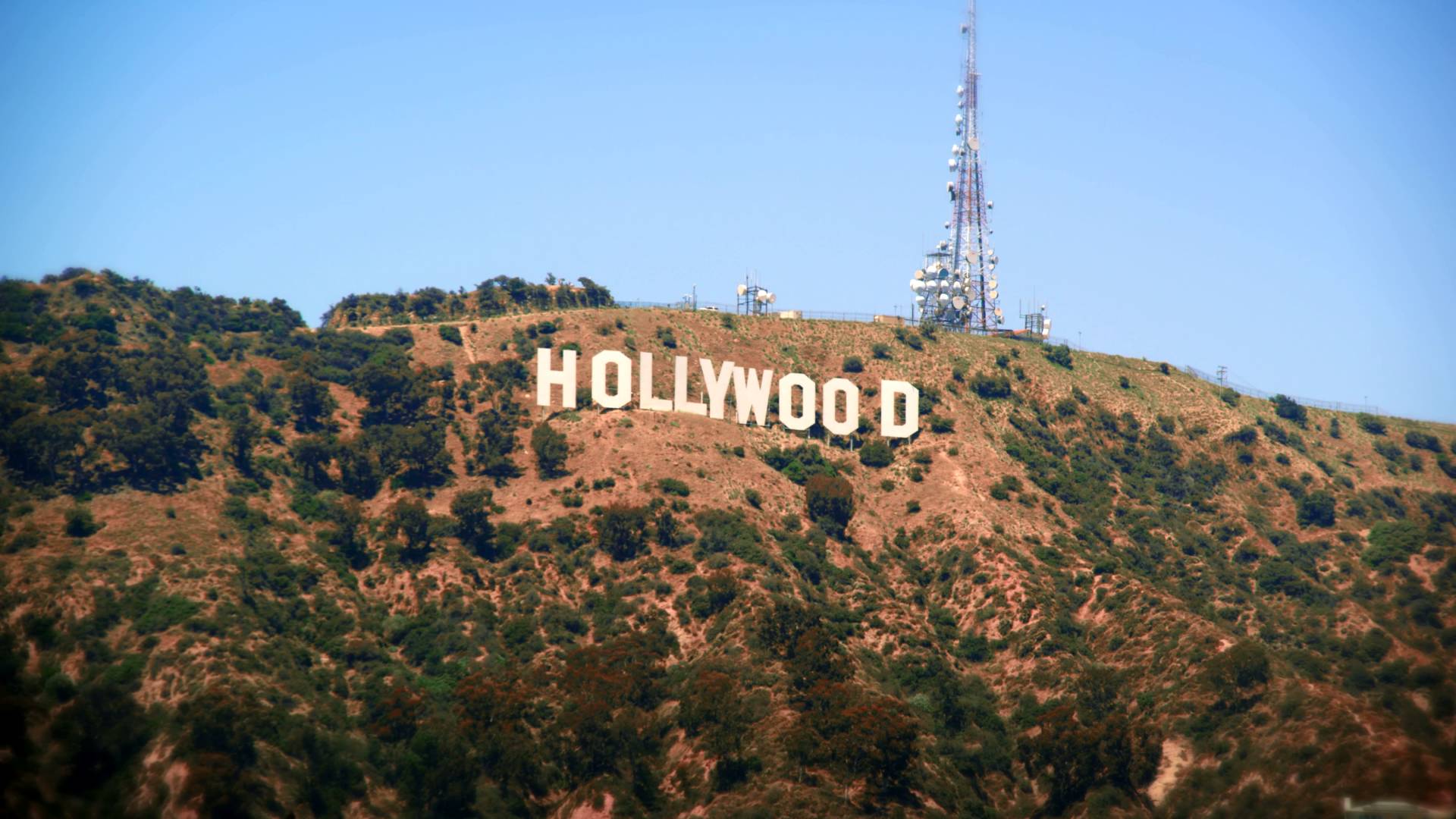 Hollywood Sign - HD Wallpaper 