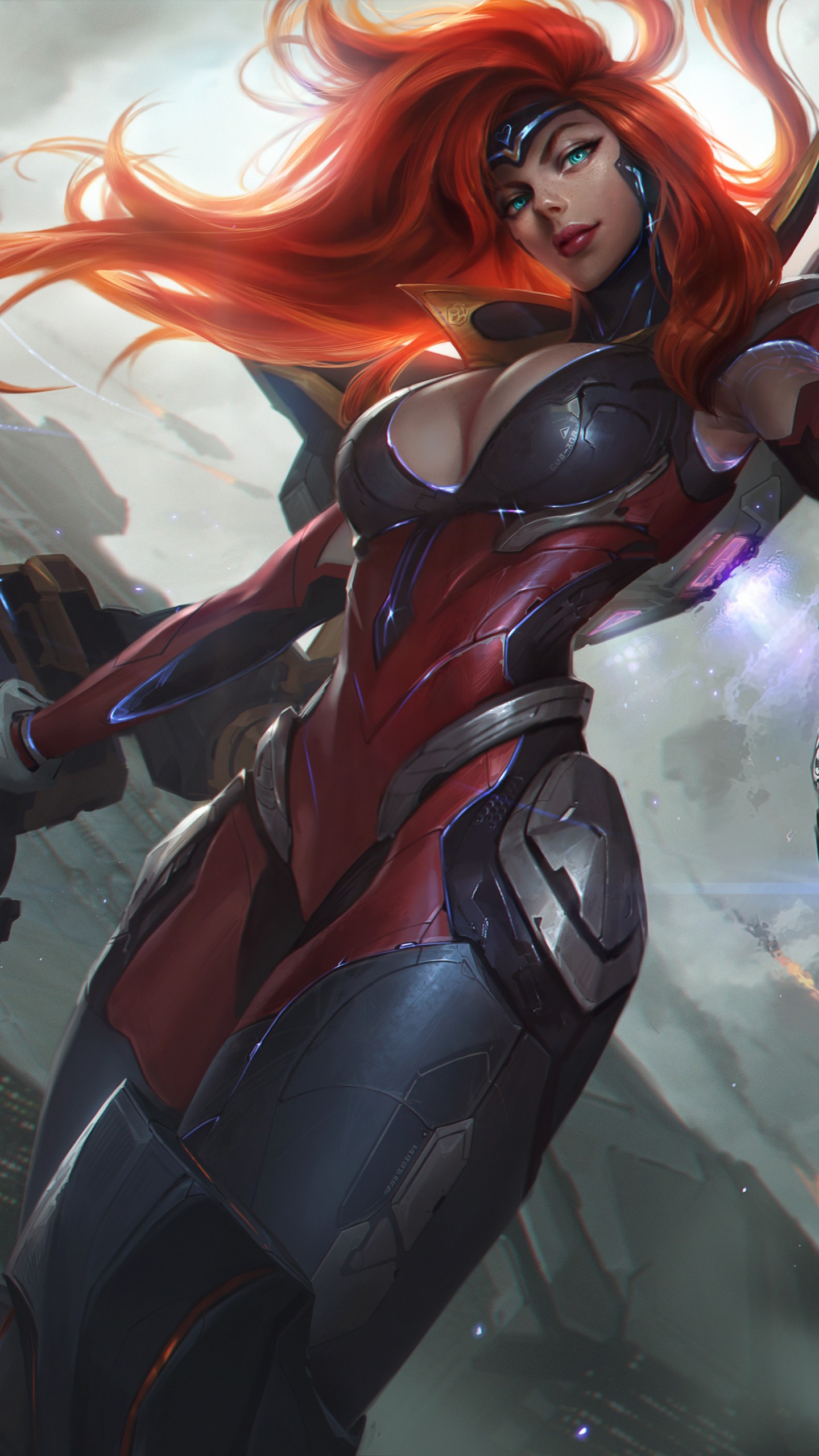 Miss Fortune Gun Goddess Theme - HD Wallpaper 