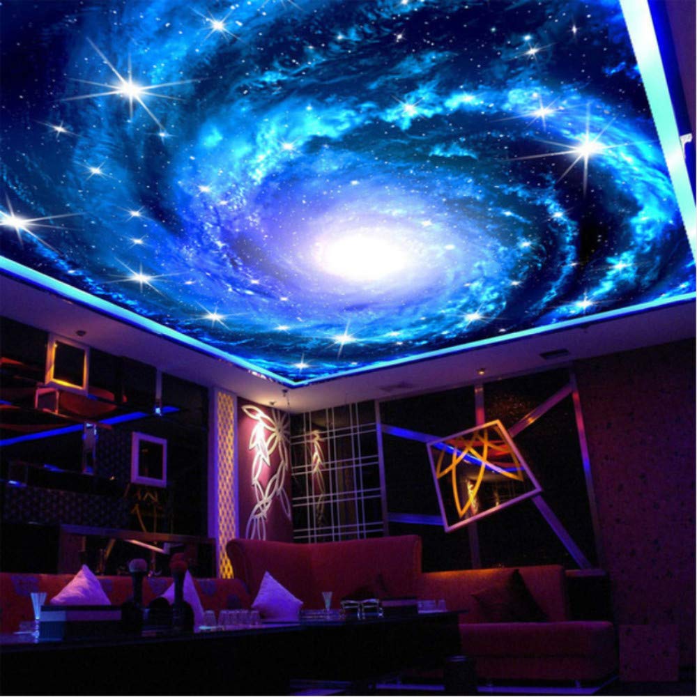 Bedroom Galaxy Ceiling Paint - HD Wallpaper 