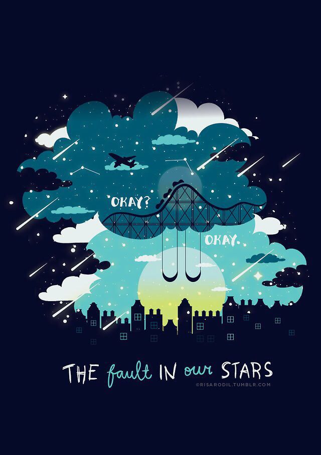 The Fault In Our Stars, Tfios, And John Green Image - Fault In Our Stars Art - HD Wallpaper 